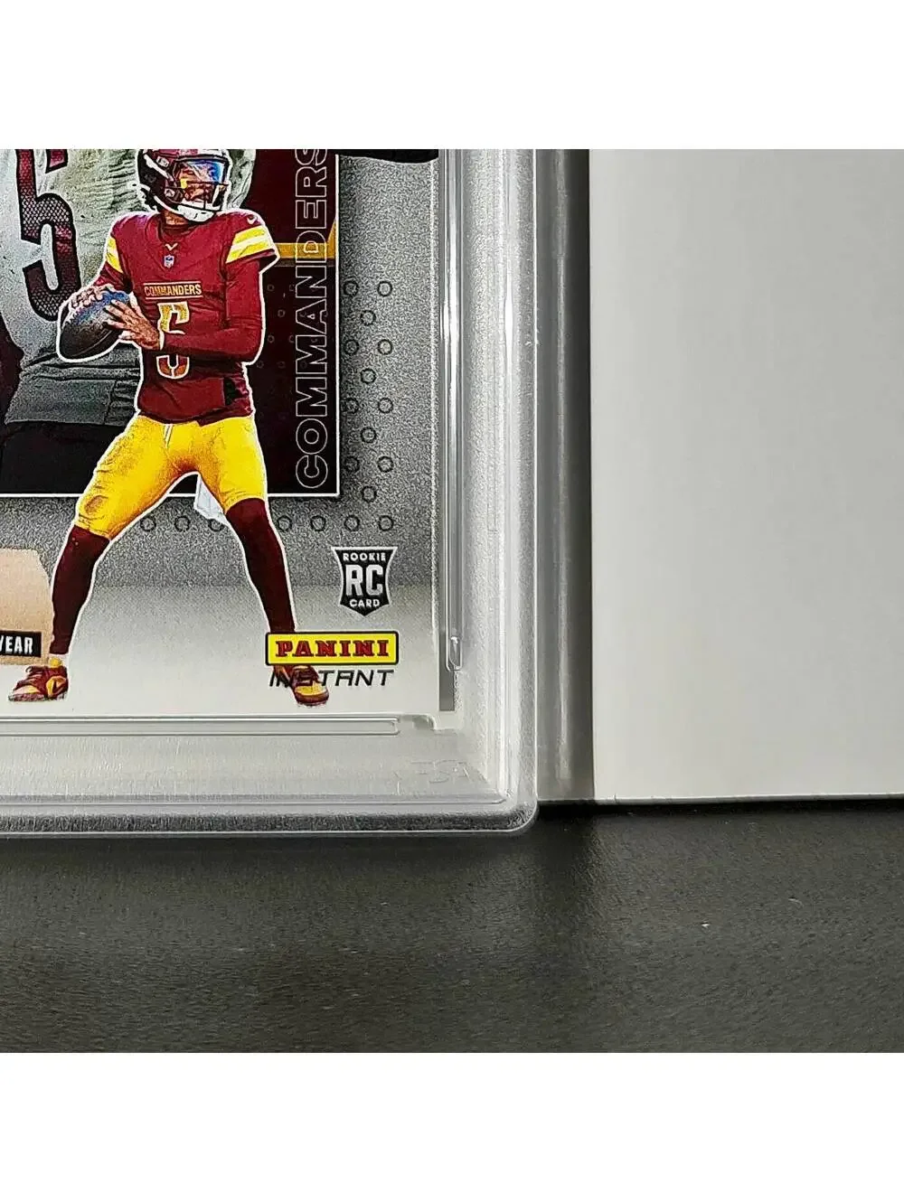 Jayden Daniels 2024 Panini NFL AP Offensive Rookie of the Year Commanders PSA 9
